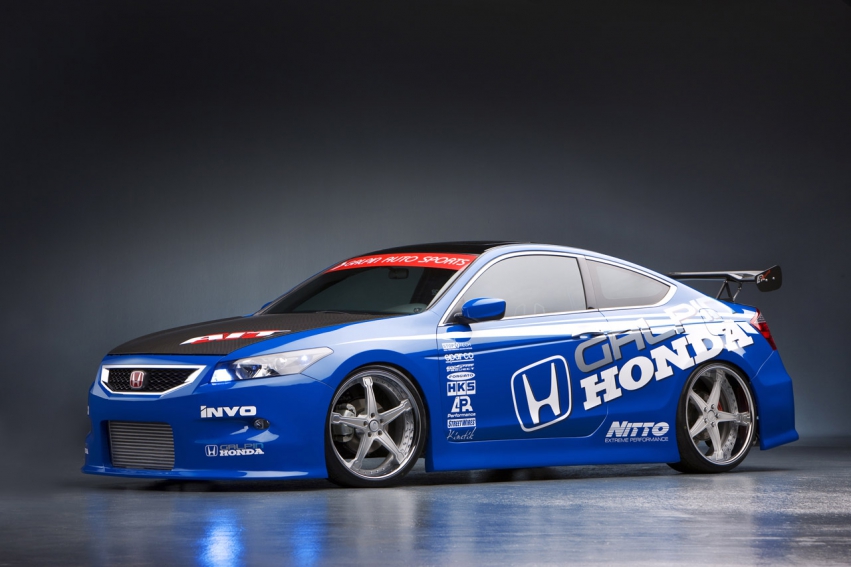 Авто обои Honda SEMA 2008: Galpin Honda Accord Racer