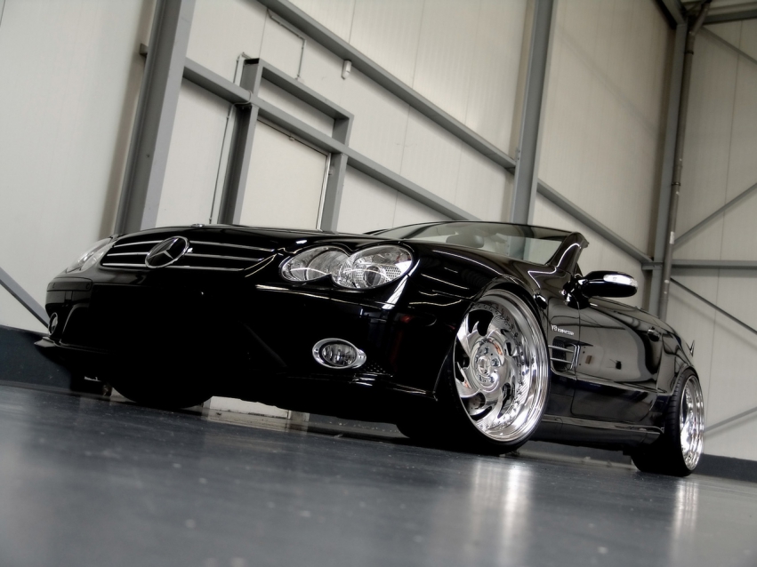 Авто обои Mercedes-Benz Wheelsandmore SL-Maxx 2009