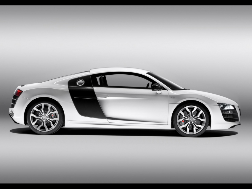 Авто обои Audi 2009 Audi R8 5.2 FSI quattro