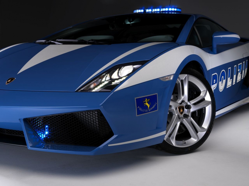 Авто обои Lamborghini Lamborghini Gallardo LP560-4 Polizia