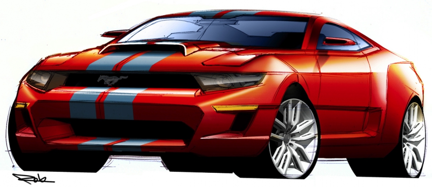 Авто обои Ford Ford Shelby GT500 2010