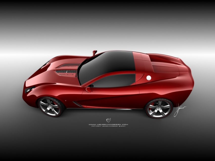 Авто обои Chevrolet 2009 Chevrolet Corvette Z03 Concept by Ugur Sahin Design