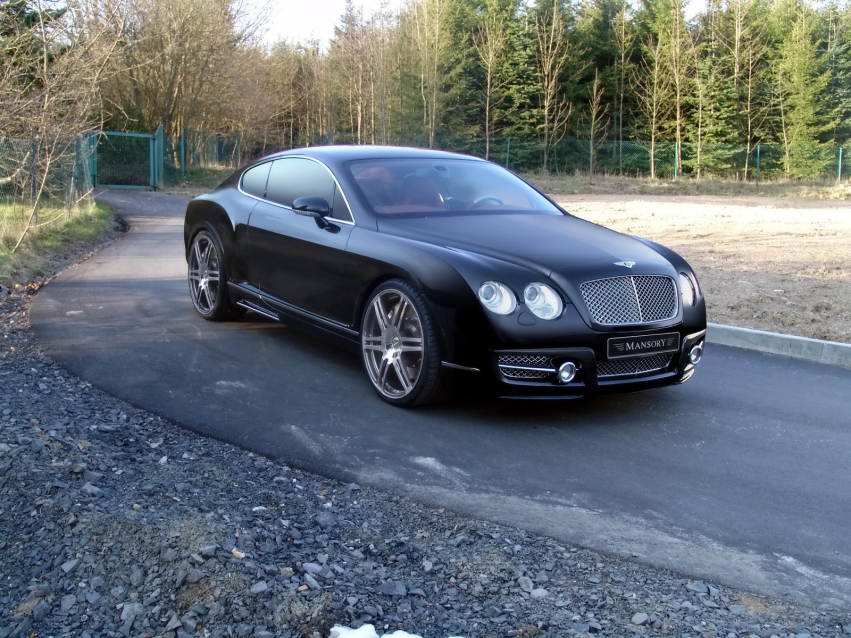 Авто обои Bentley 2008 Mansory Bentley Continental GT & GTC