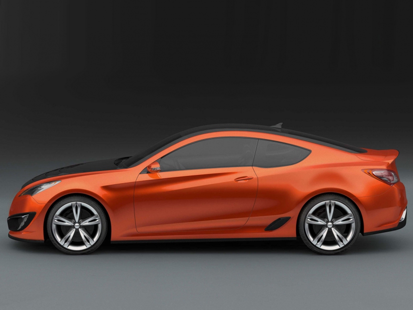 Авто обои Hyundai Hyundai Genesis Coupe Concept (2007)