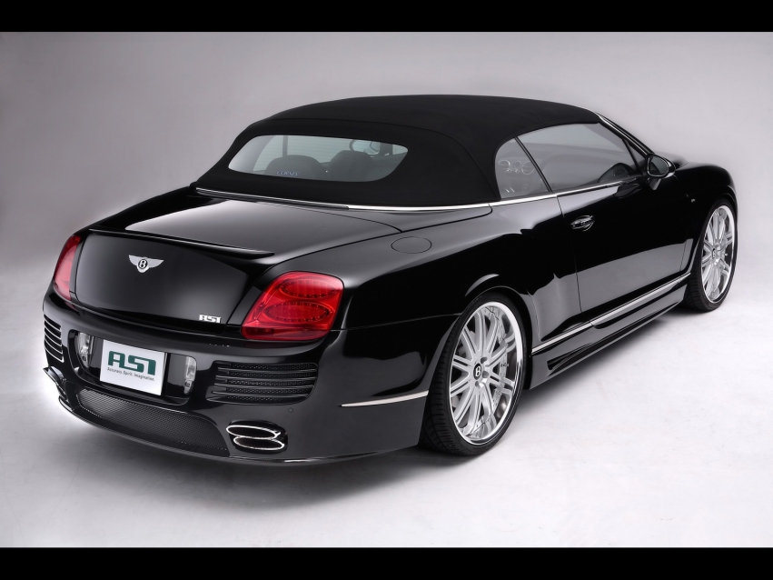 Авто обои Bentley ASI Bentley Continental GTC 2009