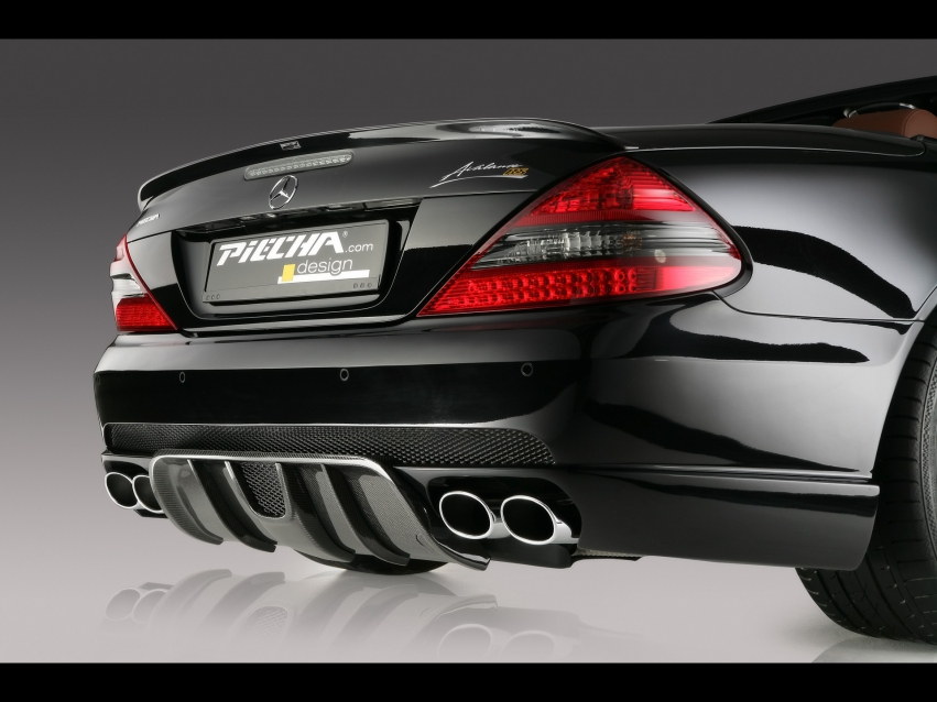 Авто обои Mercedes-Benz Piecha Design Avalange RS 2009