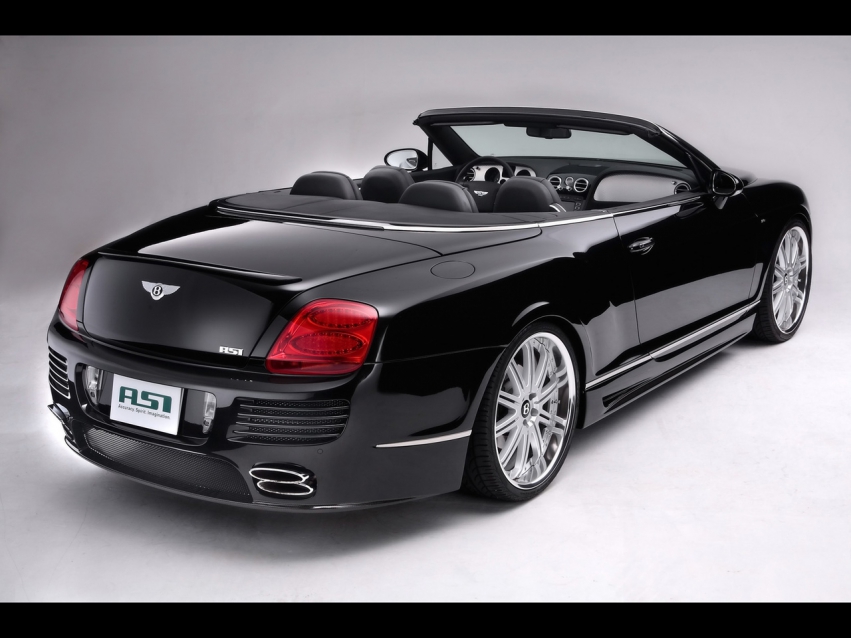 Авто обои Bentley ASI Bentley Continental GTC 2009