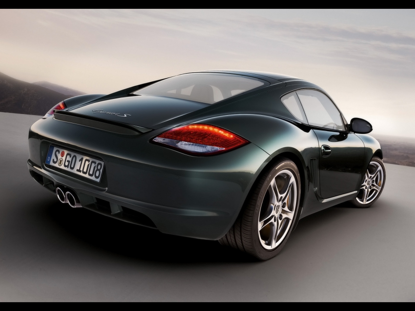 Авто обои Porsche Porsche Cayman S 2009