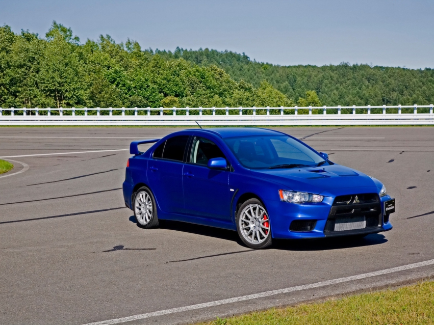 Авто обои Mitsubishi 2008 Mitsubishi Lancer Evolution