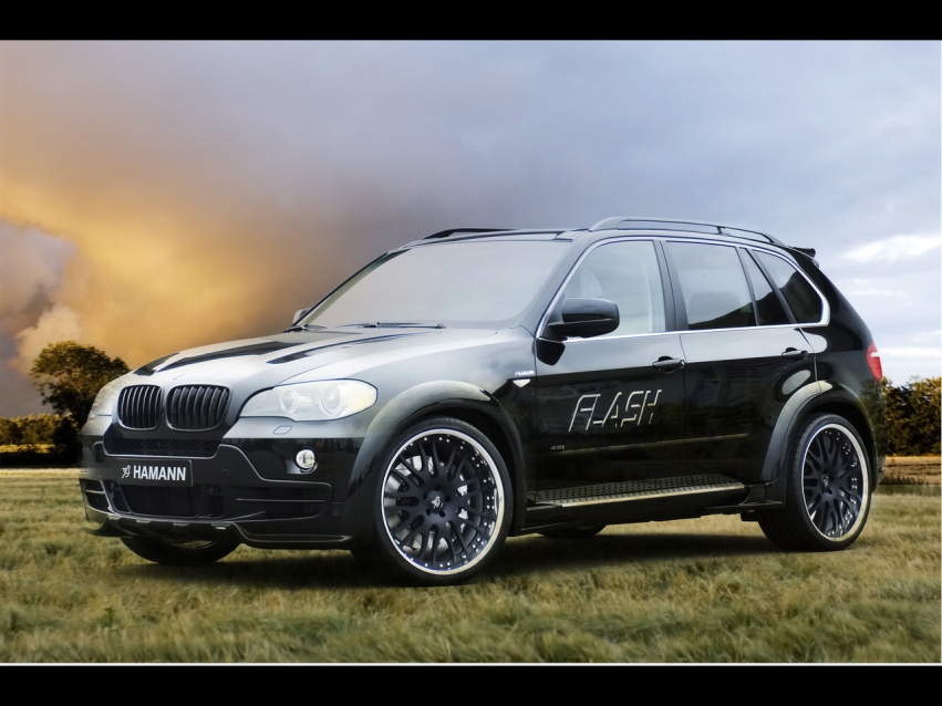 Авто обои BMW 2008 Hamann BMW X5 Flash