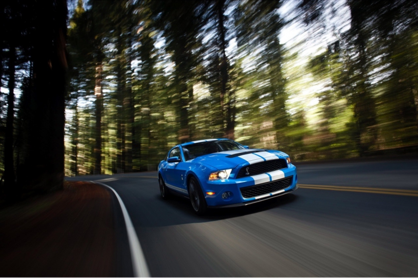 Авто обои Ford Ford Shelby GT500 Mustang 2010