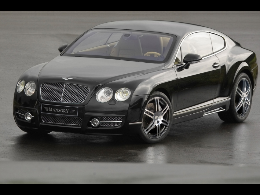 Авто обои Bentley 2008 Mansory Bentley Continental GT & GTC