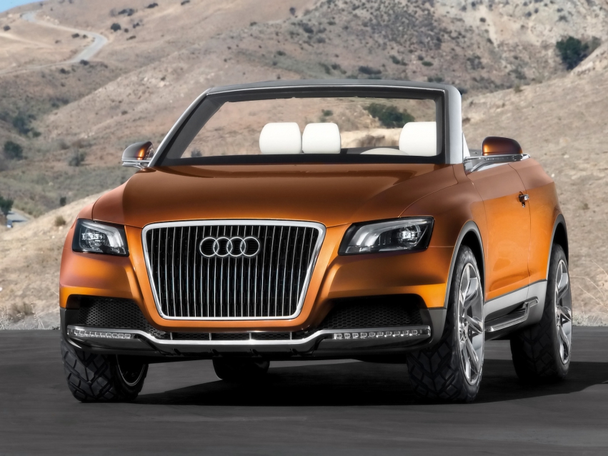 Авто обои Audi 2007 Audi Cross Cabriolet Quattro Concept