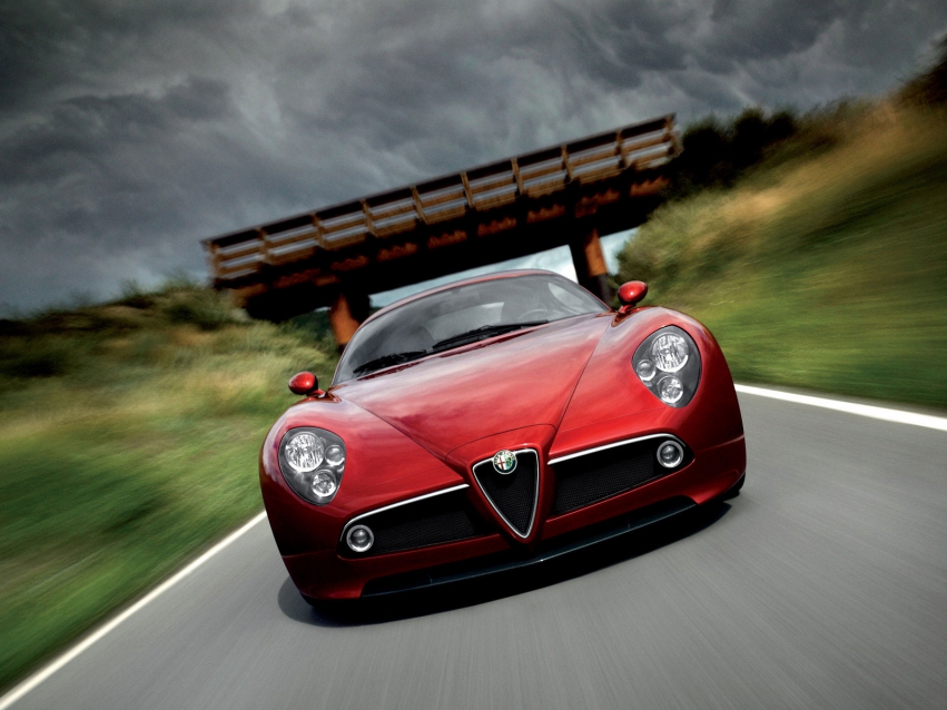 Авто обои Alfa Romeo Alfa Romeo 8c Competizione