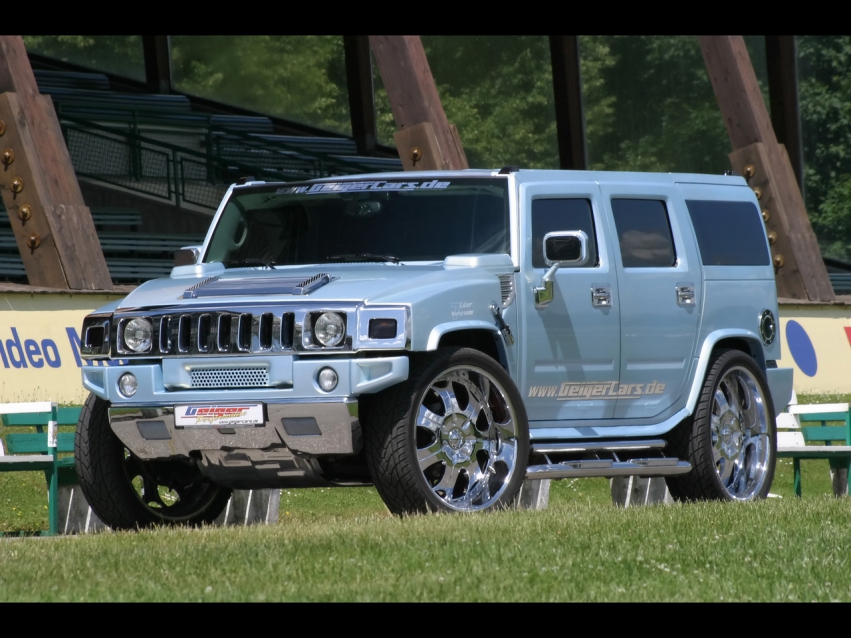 Авто обои Hummer 2005 GeigerCars Hummer H2 Kompressor