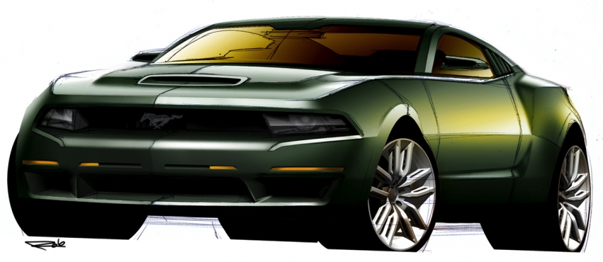 Авто обои Ford Ford Shelby GT500 2010