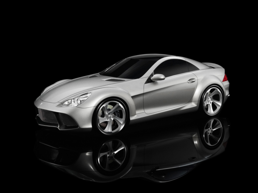 Авто обои Mercedes-Benz 2007 Kleemann GTK Concept based on Mercedes-Benz SLK 55 AMG