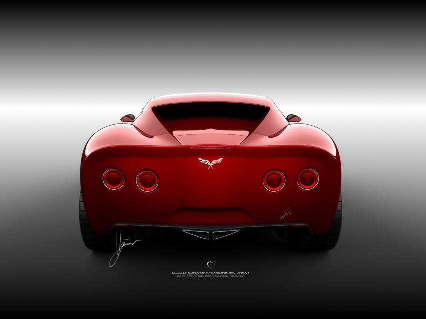 Авто обои Chevrolet 2009 Chevrolet Corvette Z03 Concept by Ugur Sahin Design
