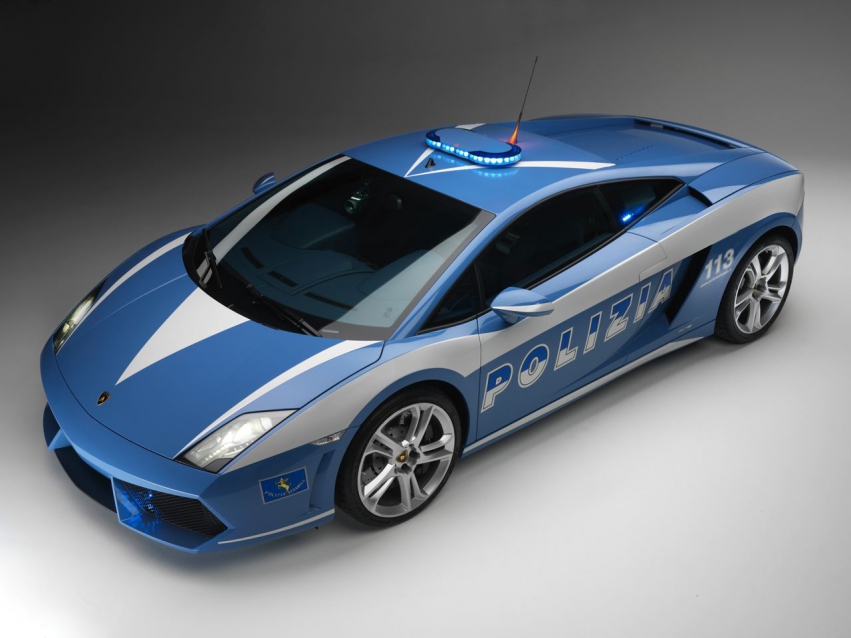 Авто обои Lamborghini Lamborghini Gallardo LP560-4 Polizia