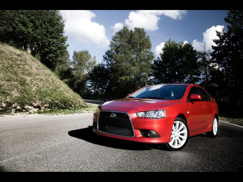 Авто обои Mitsubishi Mitsubishi Lancer RalliArt 2009