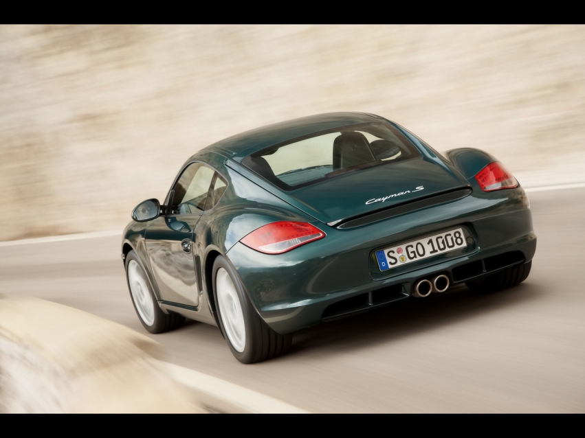 Авто обои Porsche Porsche Cayman S 2009