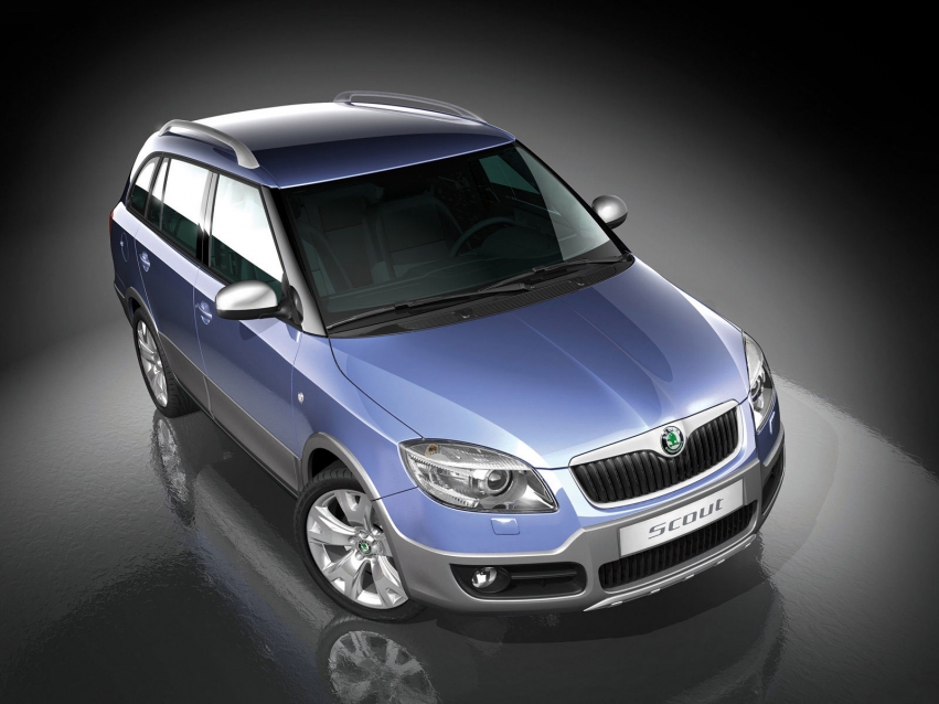 Авто обои Skoda Skoda Fabia Combi Scout Concept (2007)