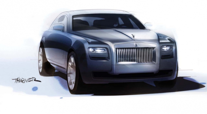 Авто обои Rolls-Royce 200EX concept 