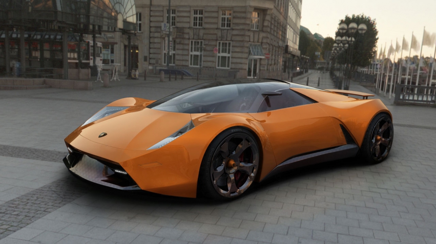 Авто обои Lamborghini Insecta