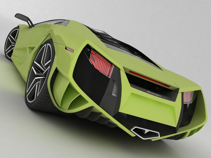 Авто обои Lamborghini Concept 2009