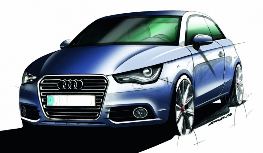 Авто обои Audi A1 2011