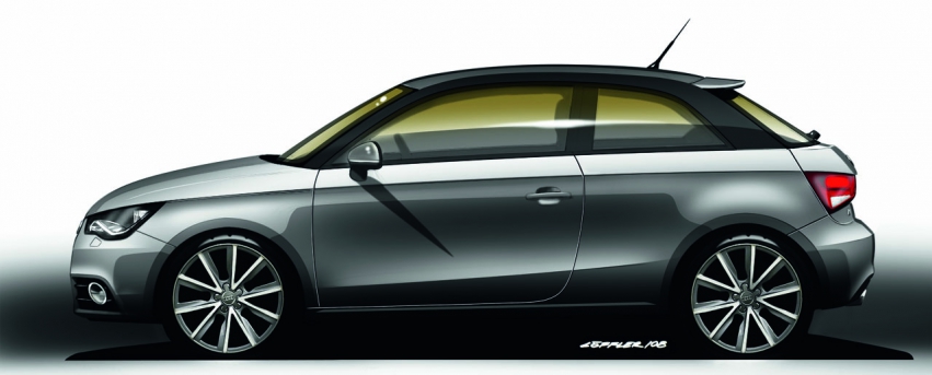 Авто обои Audi A1 2011