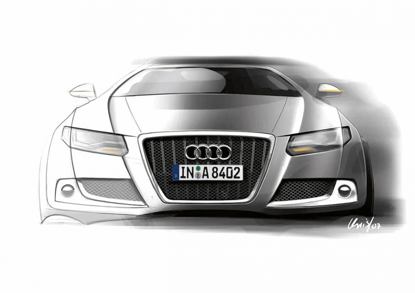 Авто обои Audi A8 2011