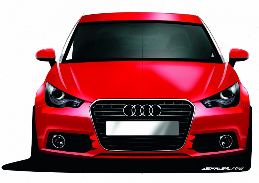 Авто обои Audi A1 2011