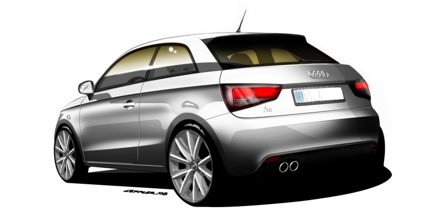 Авто обои Audi A1 2011