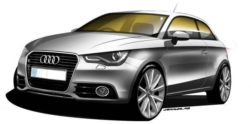 Авто обои Audi A1 2011