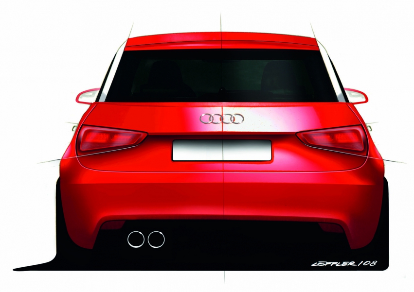 Авто обои Audi A1 2011