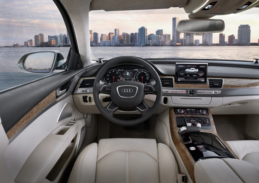 Авто обои Audi A8 2011