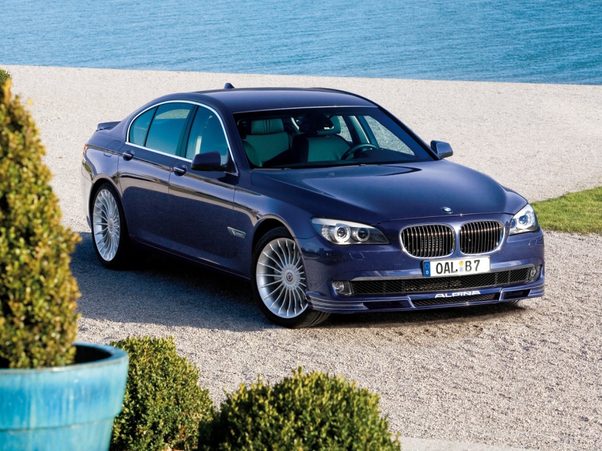 Авто обои BMW Alpina B7 2011