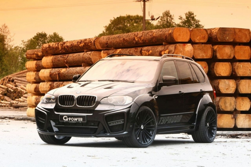 Авто обои BMW G-Power Typhoon Black Pearl