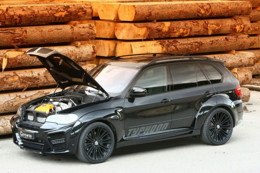 Авто обои BMW G-Power Typhoon Black Pearl