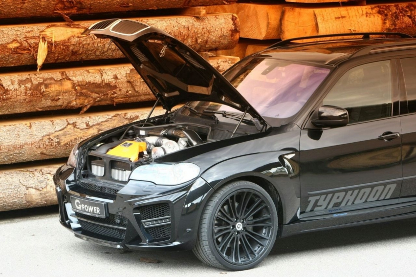 Авто обои BMW G-Power Typhoon Black Pearl