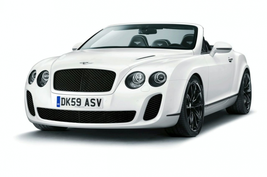 Авто обои Bentley Continental Supersports Convertible