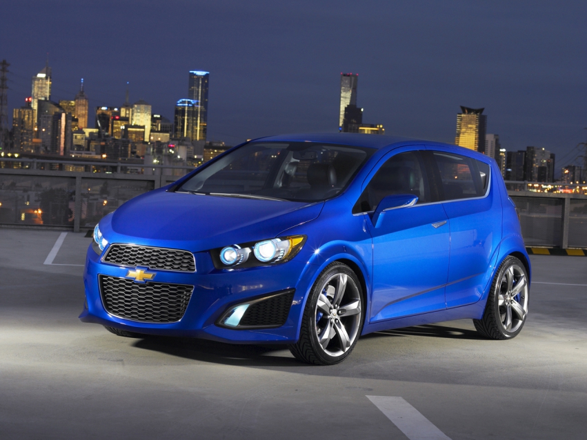 Авто обои Chevrolet Aveo RS concept