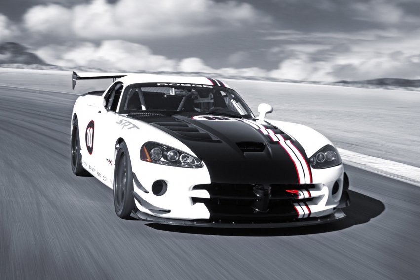 Авто обои Dodge Viper ACR-X 2010