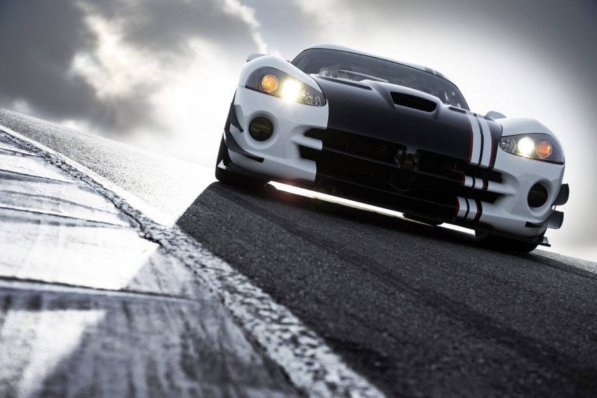 Авто обои Dodge Viper ACR-X 2010