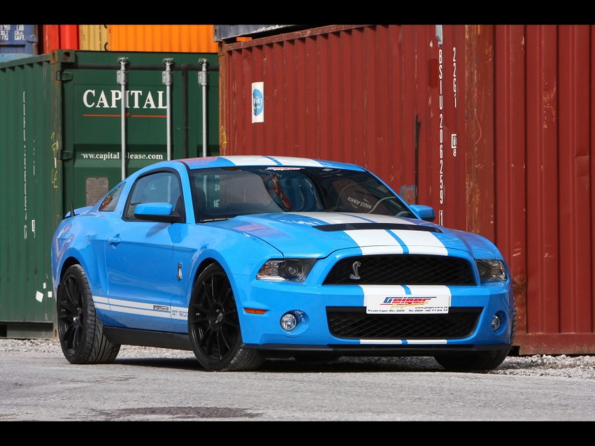 Авто обои Ford Mustang Shelby GT500