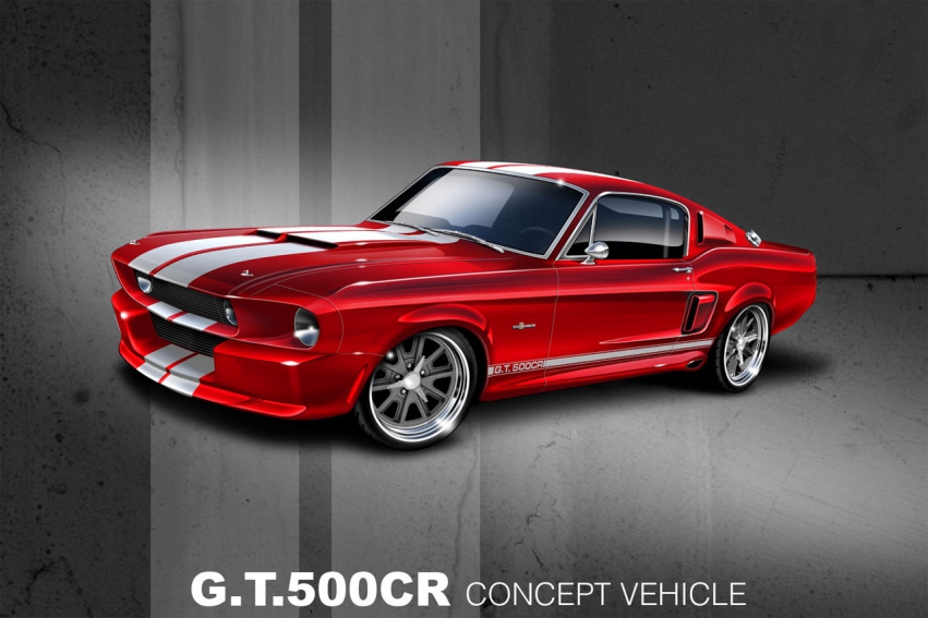 Авто обои Ford Classic Recreations Shelby GT500CR