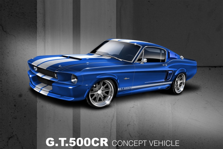 Авто обои Ford Classic Recreations Shelby GT500CR