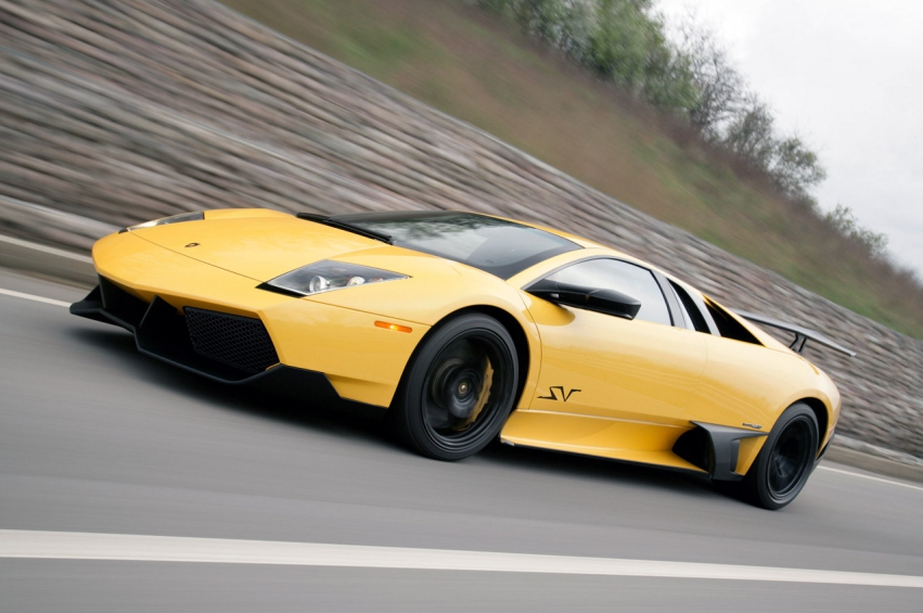 Авто обои Lamborghini Murcielago LP 670-4 SuperVeloce