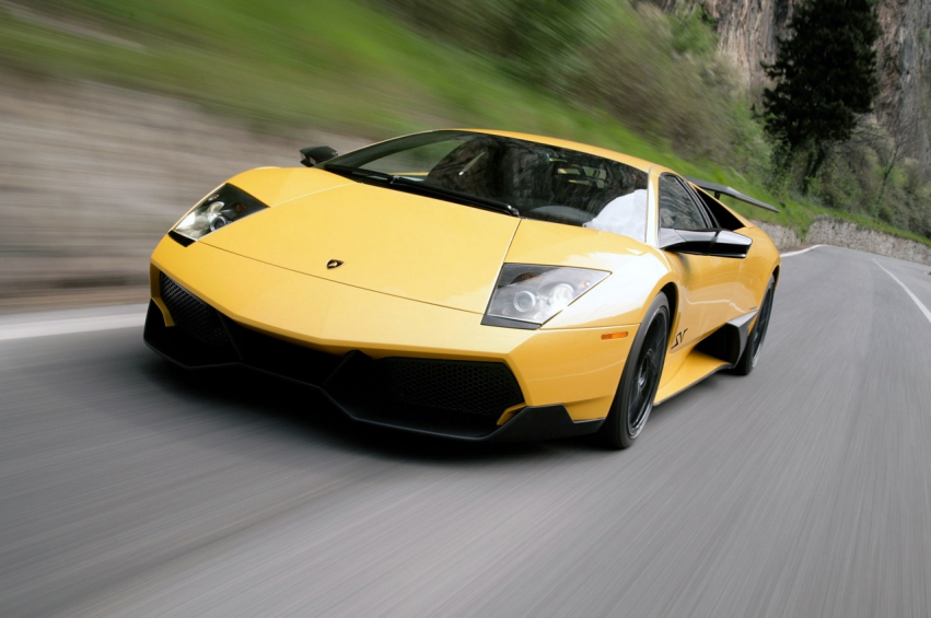 Авто обои Lamborghini Murcielago LP 670-4 SuperVeloce